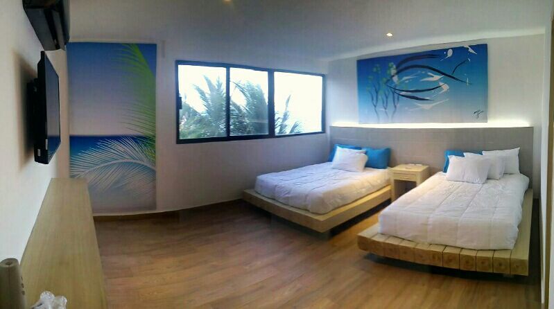 Cielo Beach Hotel Puerto Morelos Kültér fotó