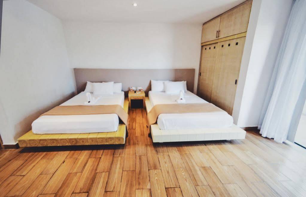 Cielo Beach Hotel Puerto Morelos Kültér fotó