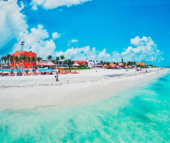 Cielo Beach Hotel Puerto Morelos Kültér fotó